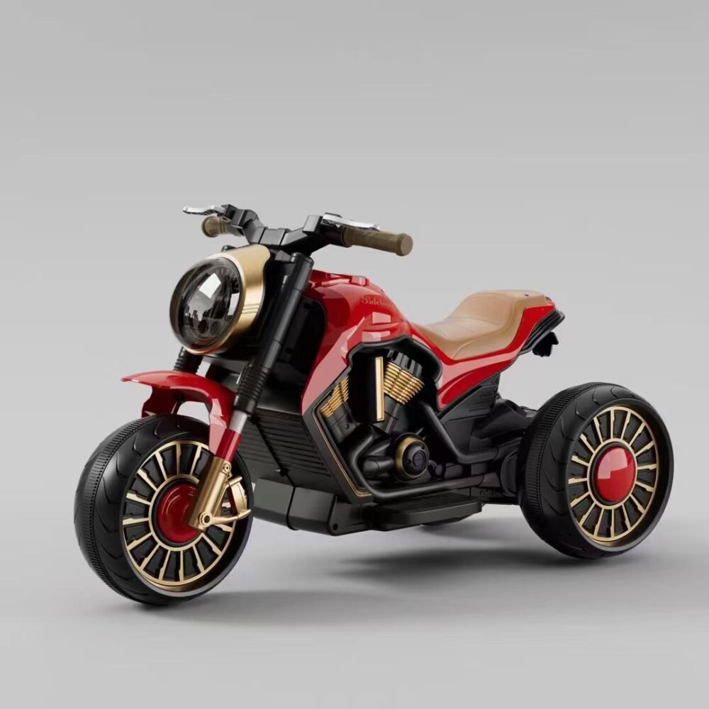 Red- Electric Rechargeable Kids Bike