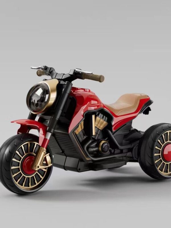 Red- Electric Rechargeable Kids Bike