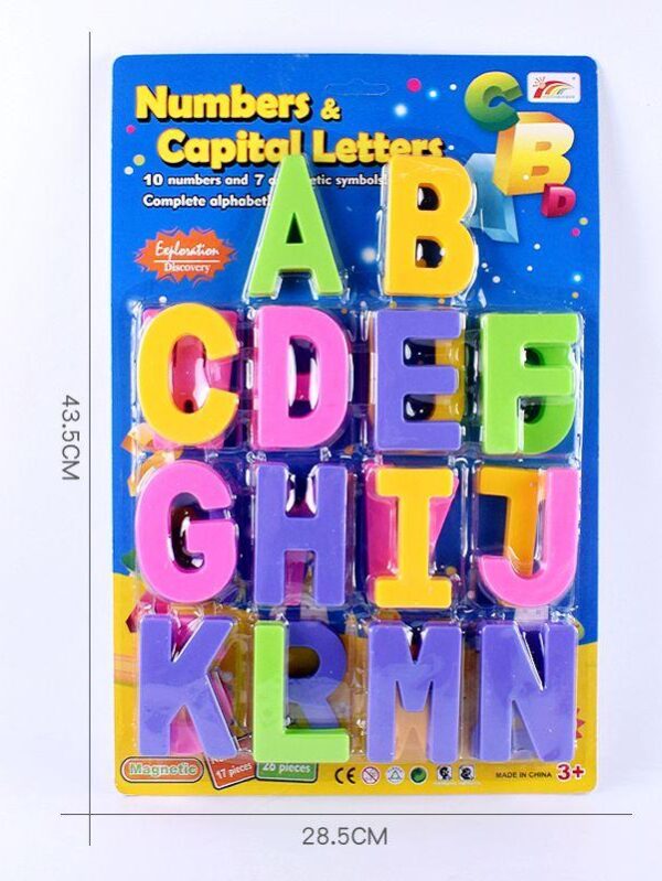 ABCD Letters Magnetic Learning Educational Kiddies Toy