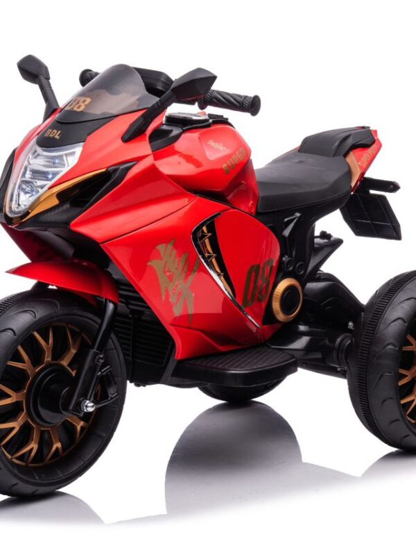 Rechargeable bike for ages 1-8 years-Red