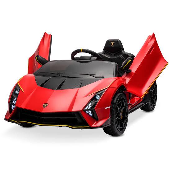Red Lamborghini Electric Children's Car