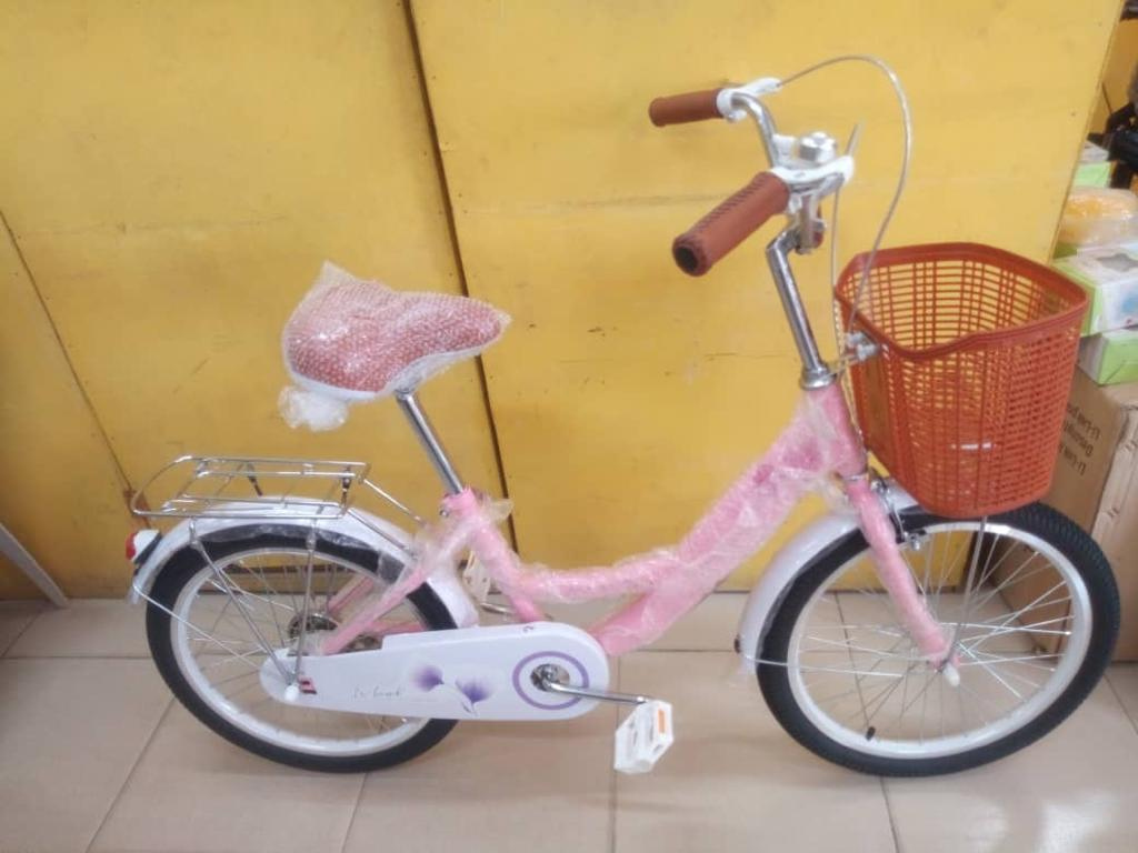 Pink Size 20 Children Bicycle