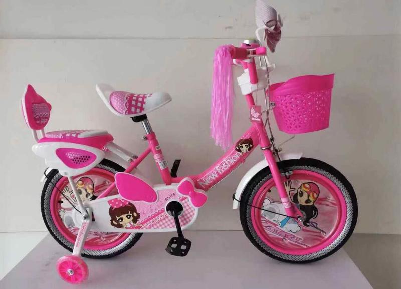 Pink Size 12 Children Bicycle