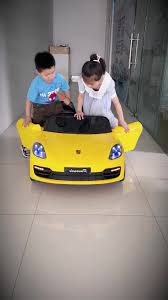 Double Children Car-Yellow - Image 2