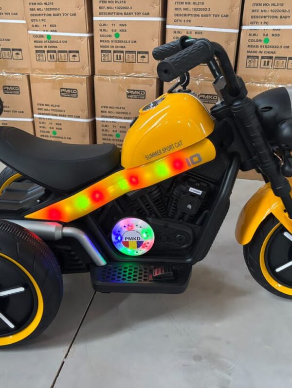 children ride on bikes